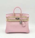 Birkin 25 Swift Rose Sakura PHW