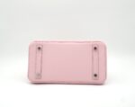 Birkin 25 Swift Rose Sakura PHW - Image 6