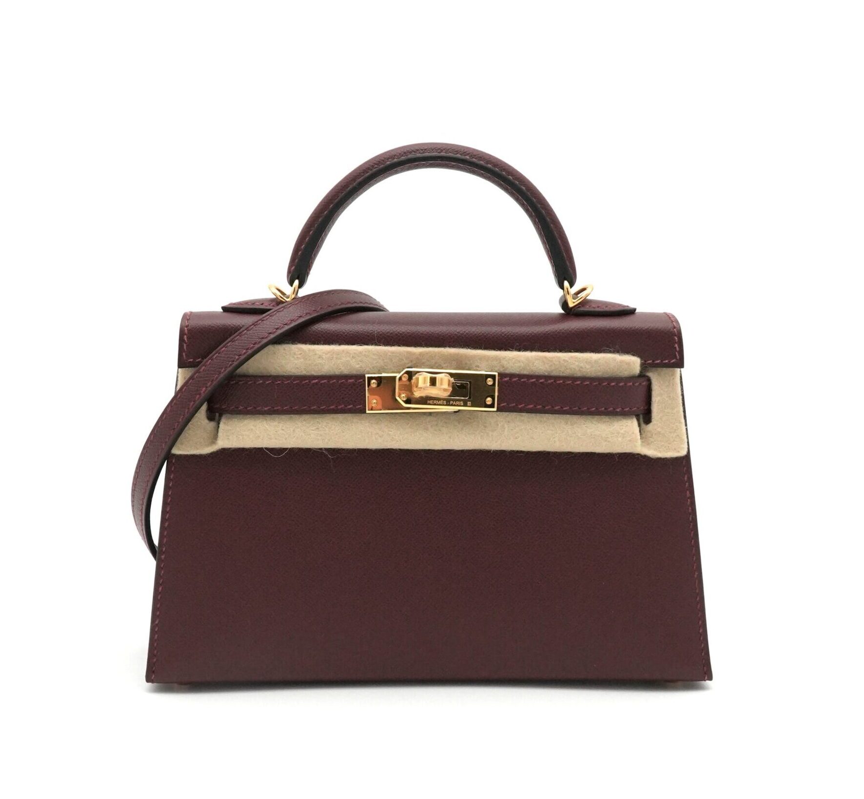 HB00186_01 Kelly 20 Epsom Sellier Rouge H GHW - Image 1