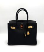Birkin 30 Togo Black GHW