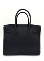 Birkin 30 Togo Black GHW - Image 2