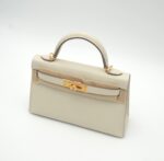 Kelly 20 Epsom Sellier Craie GHW - Image 4