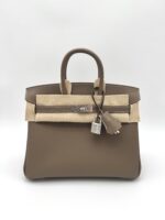 Birkin 25 Epsom Retourne Etoupe PHW