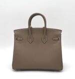 Birkin 25 Epsom Retourne Etoupe PHW - Image 2