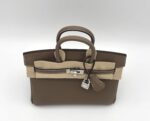 Birkin 25 Epsom Retourne Etoupe PHW - Image 3