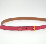 Pop H Belt 15mm Epsom Rose Extreme Rose Gold Size 75 - Image 3