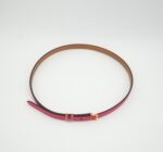 Pop H Belt 15mm Epsom Rose Extreme Rose Gold Size 75 - Image 4