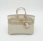 Birkin 25 Togo Craie GHW - Image 3