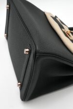 Birkin 30 Togo Black RGHW - Image 10