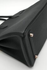 Birkin 30 Togo Black RGHW - Image 11