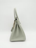 Birkin 30 Togo Gris Neve GHW - Image 4