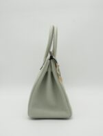 Birkin 30 Togo Gris Neve GHW - Image 5