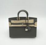 Birkin 25 Epsom Sellier Gris Meyer PHW - Image 3