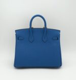 Birkin 25 Togo Bleu Zellige GHW - Image 2