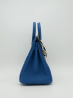 Birkin 25 Togo Bleu Zellige GHW - Image 5
