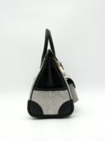 Birkin 25 Cargo Ecru Toile / Noir Swift PHW Limited Edition - Image 6