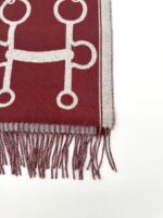 Casaque Mors Scarf Rouge H / Gris Clair - Image 2