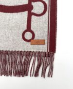 Casaque Mors Scarf Rouge H / Gris Clair - Image 4