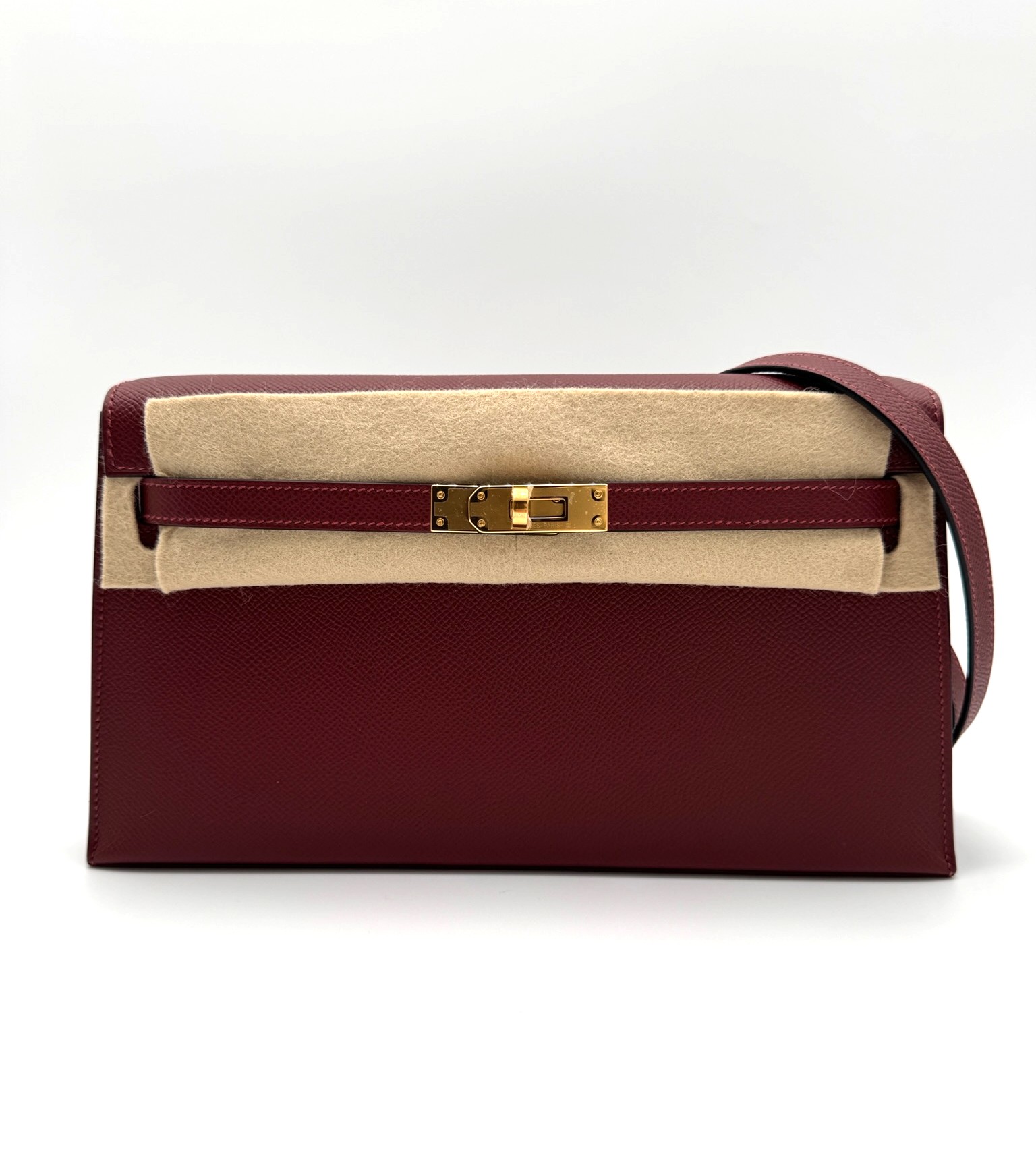 HB00216_01 Kelly Elan Epsom Rouge H GHW - Image 1