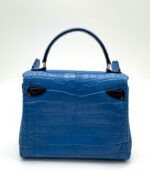 Kelly Doll Matte Alligator Bleu Zellige / Caban Touch PHW - Image 4