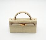 Kelly 20 Sellier Matte Alligator Vanille GHW - Image 4