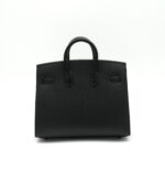 Birkin 20 Faubourg "Midnight" Sellier Black Matte Alligator PVD - Image 3