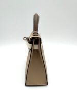 Kelly 20 Epsom Sellier Tricolor Trench / Craie / Etain PHW - Image 4