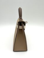 Kelly 20 Epsom Sellier Tricolor Trench / Craie / Etain PHW - Image 5