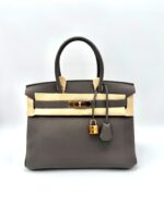 Birkin 30 Togo Etain RGHW