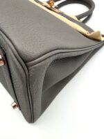 Birkin 30 Togo Etain RGHW - Image 7