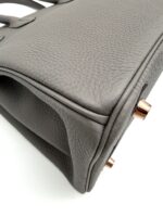 Birkin 30 Togo Etain RGHW - Image 9