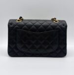 Caviar Quilted Small Double Flap Bag Black GHW - Image 2