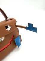 Picto Kelly Doll Epsom Gold PHW - Image 8