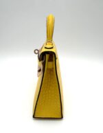 Kelly 20 Sellier Matte Alligator Mimosa PHW - Image 3