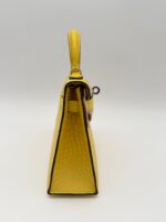 Kelly 20 Sellier Matte Alligator Mimosa PHW - Image 4