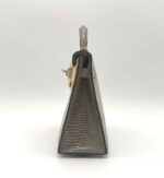 Kelly 20 Sellier Shiny Niloticus Lizard Gris Foncé PHW - Image 6