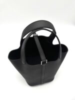 Picotin Lock 18 Taurillon Clemence Black PHW - Image 3