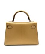 Kelly 20 Metallic Chevre Chamkilight Sellier Dore Permabrass - Image 2