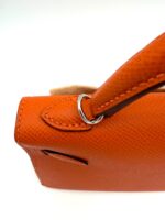 Kelly 20 Epsom Sellier Orange PHW - Image 6