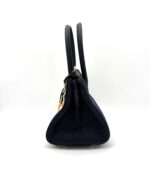 Shoulder Birkin Light 29 Swift Black & Denim GHW - Image 2