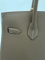 Birkin 30 Epsom Sellier Etoupe GHW - Image 6