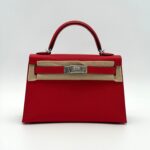 Kelly 20 Epsom Sellier Rouge Radieux PHW - Image 3