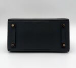 Birkin 20 Faubourg "Rainy Days" Sellier Gris Misty / Gris Ciment Matte Alligator Permabrass - Image 7