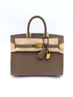 Birkin 25 Epsom Sellier Etoupe GHW