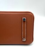 Shoulder Birkin Light 29 Evercolor Gold PHW - Image 8