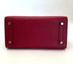 Birkin 25 Madame Sellier Rubis GHW - Image 5