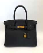 Birkin 30 Togo Black GHW
