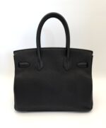 Birkin 30 Togo Black GHW - Image 2
