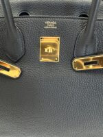 Birkin 30 Togo Black GHW - Image 3