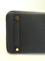 Birkin 30 Togo Black GHW - Image 6